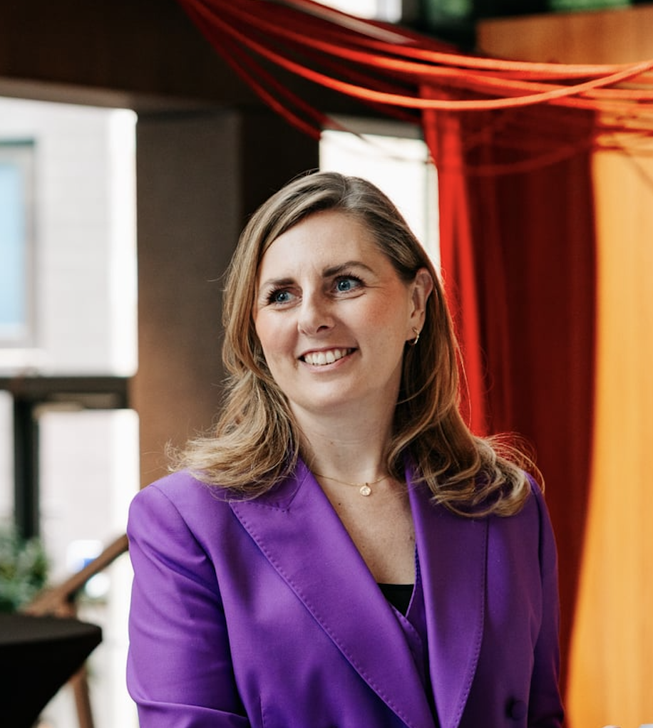 Melike Durmaz, spreker en dagvoorzitter.